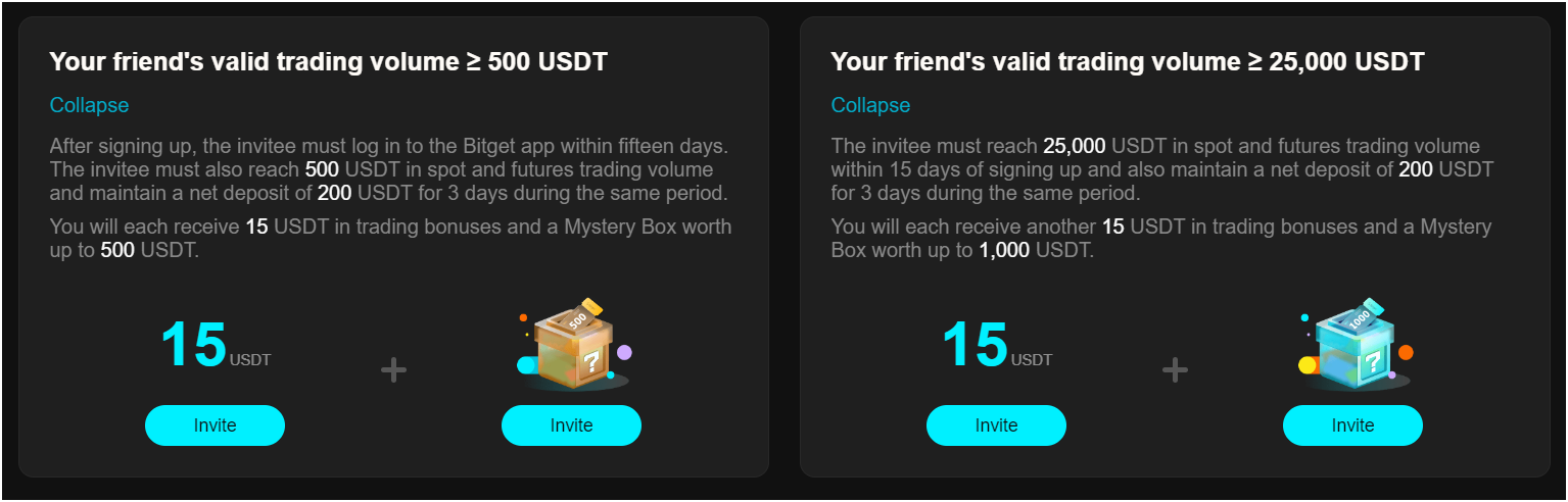 sign up bonus tasks