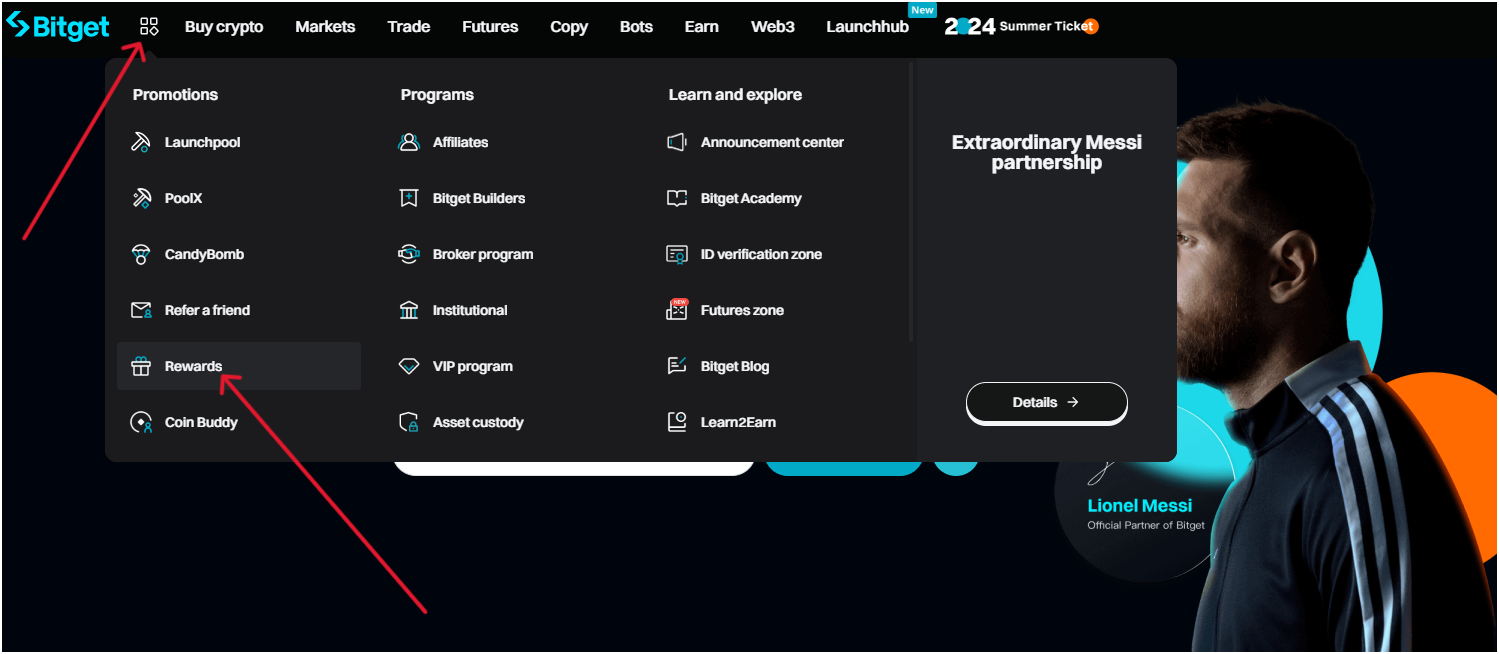 bitget sign-up bonus