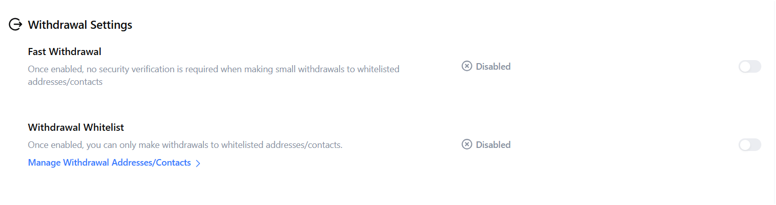 withdrawal management